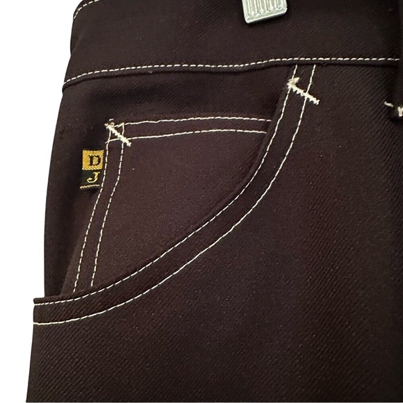 Dickson Jenkins‎ Vintage Western Cowboy High Rise Boot Cut Pants Men's 36" Black - Picture 3 of 8